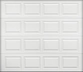 GARAGE DOOR 9X7FT WHITE W/INS